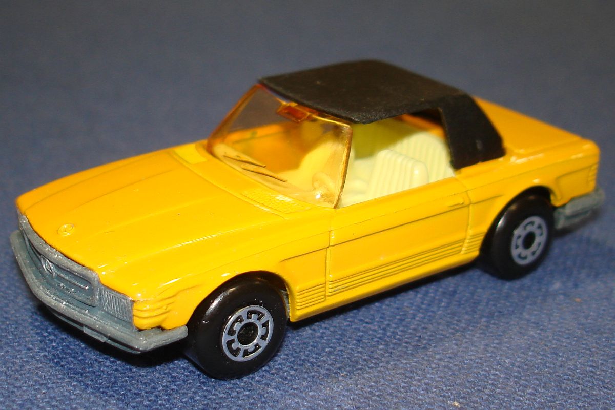 matchbox no 6 mercedes 350sl 1973