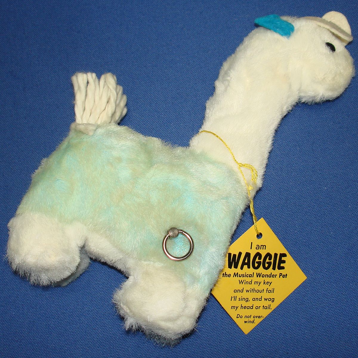 wind up music stuffed animal