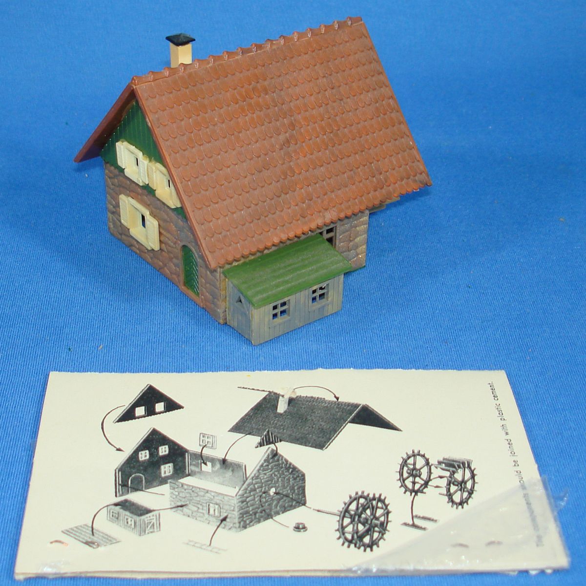 Faller Kaybee Kramer Brothers Trackside Structures HO Scale Assembly Kit Water Mill 6227 Instructions
