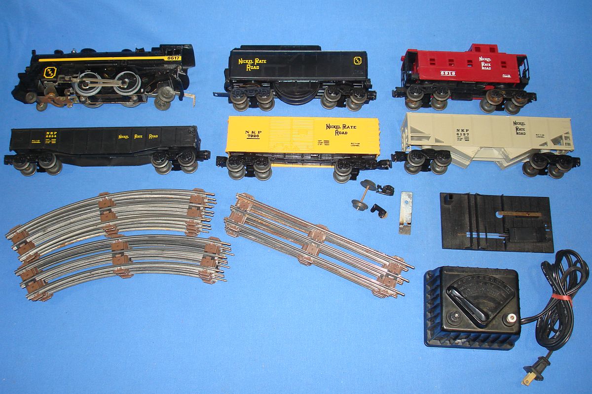 LIONEL 027 TRAINS NICKEL PLATE ROAD 