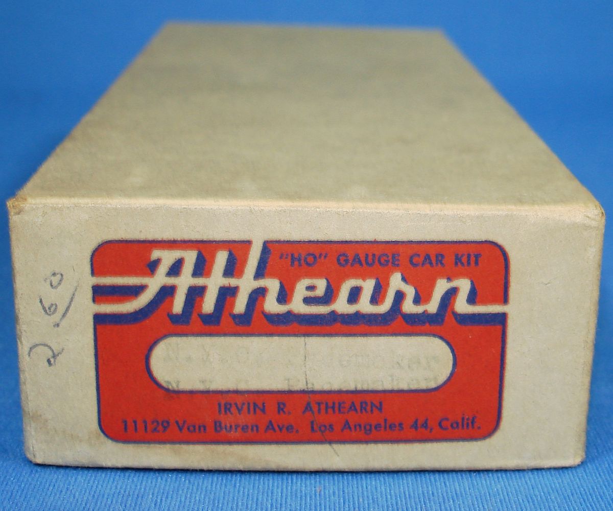 Vintage HO Gauge Irvin Athearn NYC Pacemaker Freight Service Boxcar 174371 Box