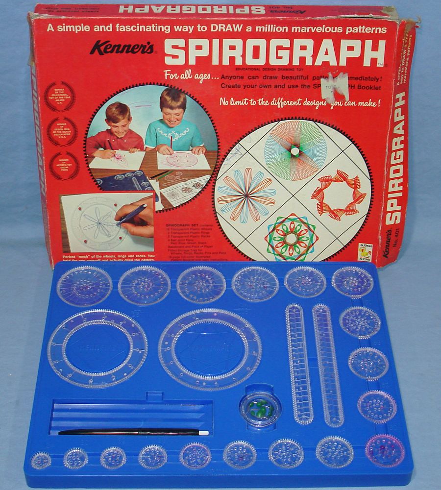 Love It Childhood Toys Spirograph 70s Toys