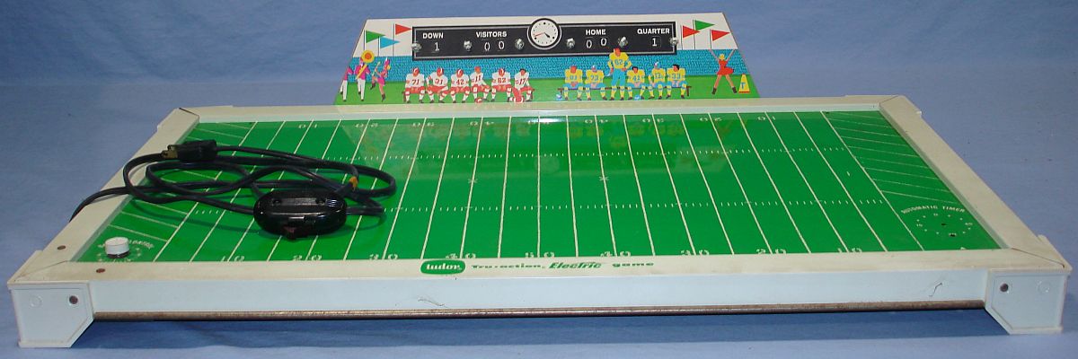 Vintage 1966 Tudor Tru Action Electric Football Game Model 500