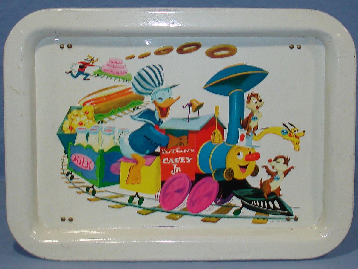 donald duck on the casey jr