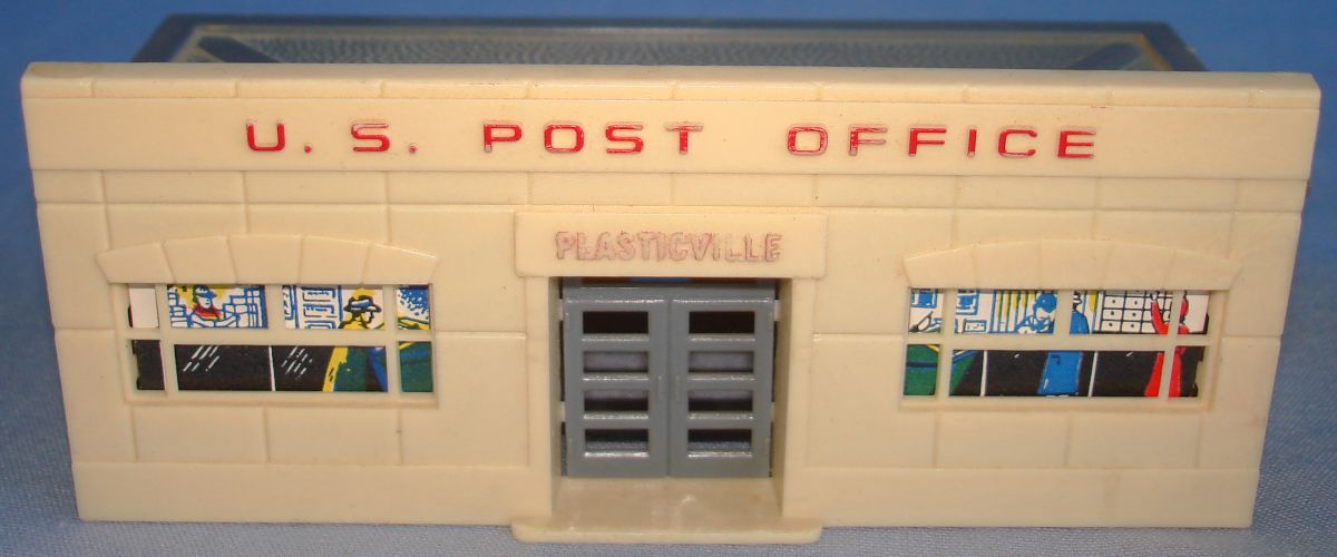 Plasticville U.S. Post Office HO Gauge Layout Building