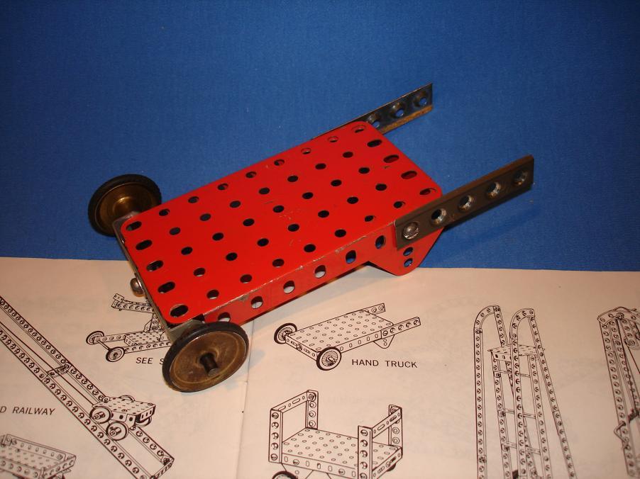 Gilbert Erector Set Hand Truck Diagram