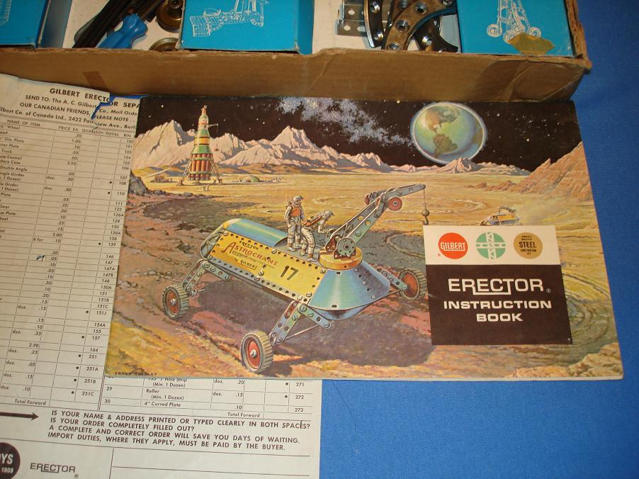 Gilbert Erector Set Instruction Book