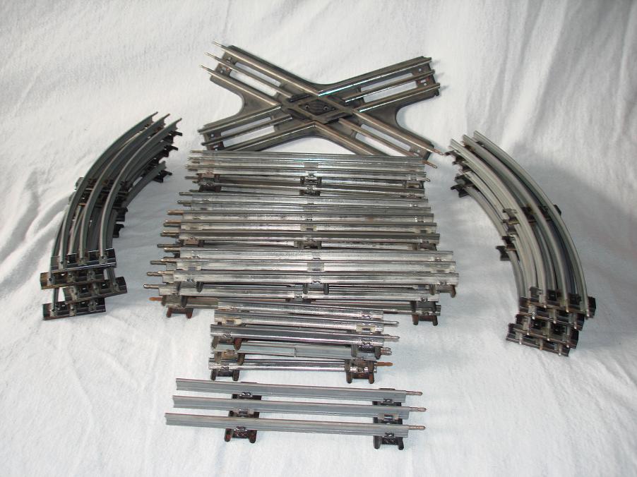 Lionel+Train+Layouts+027 LIONEL 027 TRAIN COLLECTION SET TRACK TRAINS 