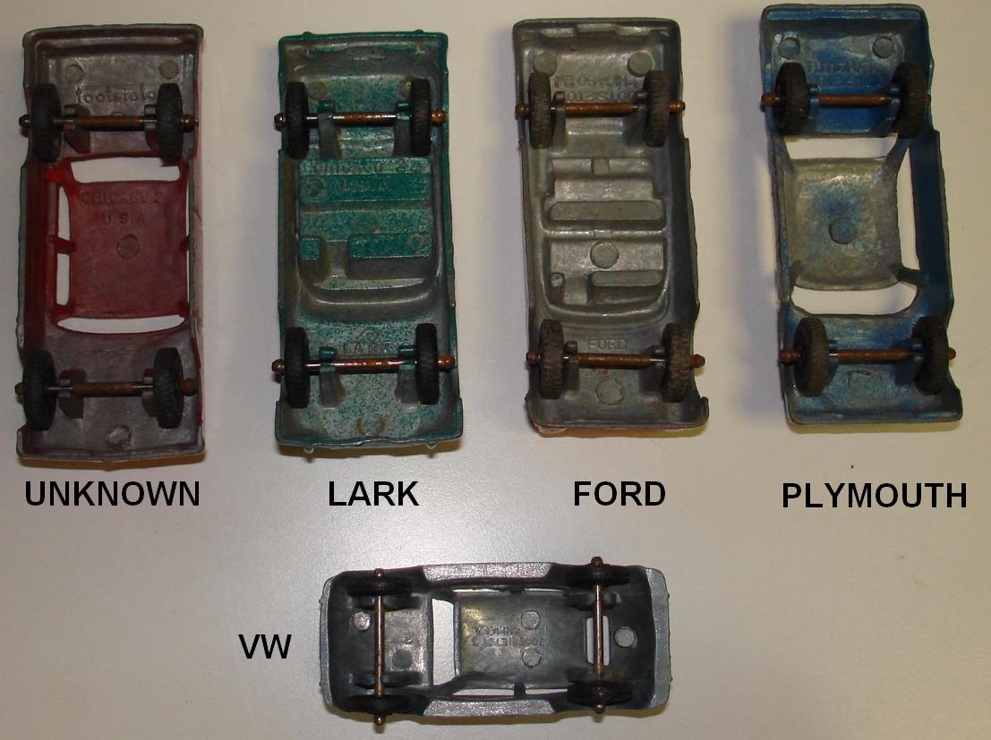 Tootsie Toy Metal Cars Wheels Lark Ford Plymouth Volkswagen Tootsie Toy Metal Cars Wheels Lark Ford Plymouth Volkswagen