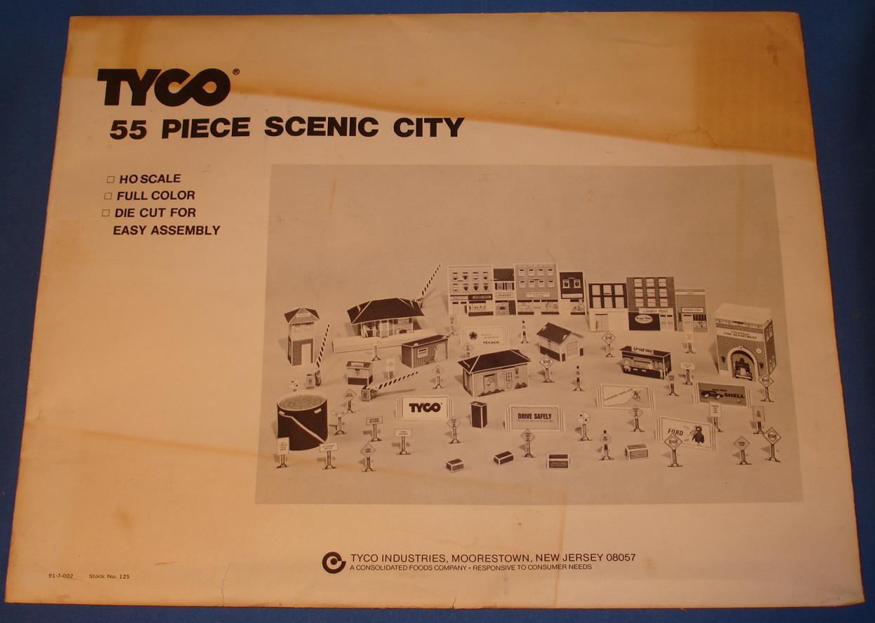 Tyco HO Scale Train Scenery