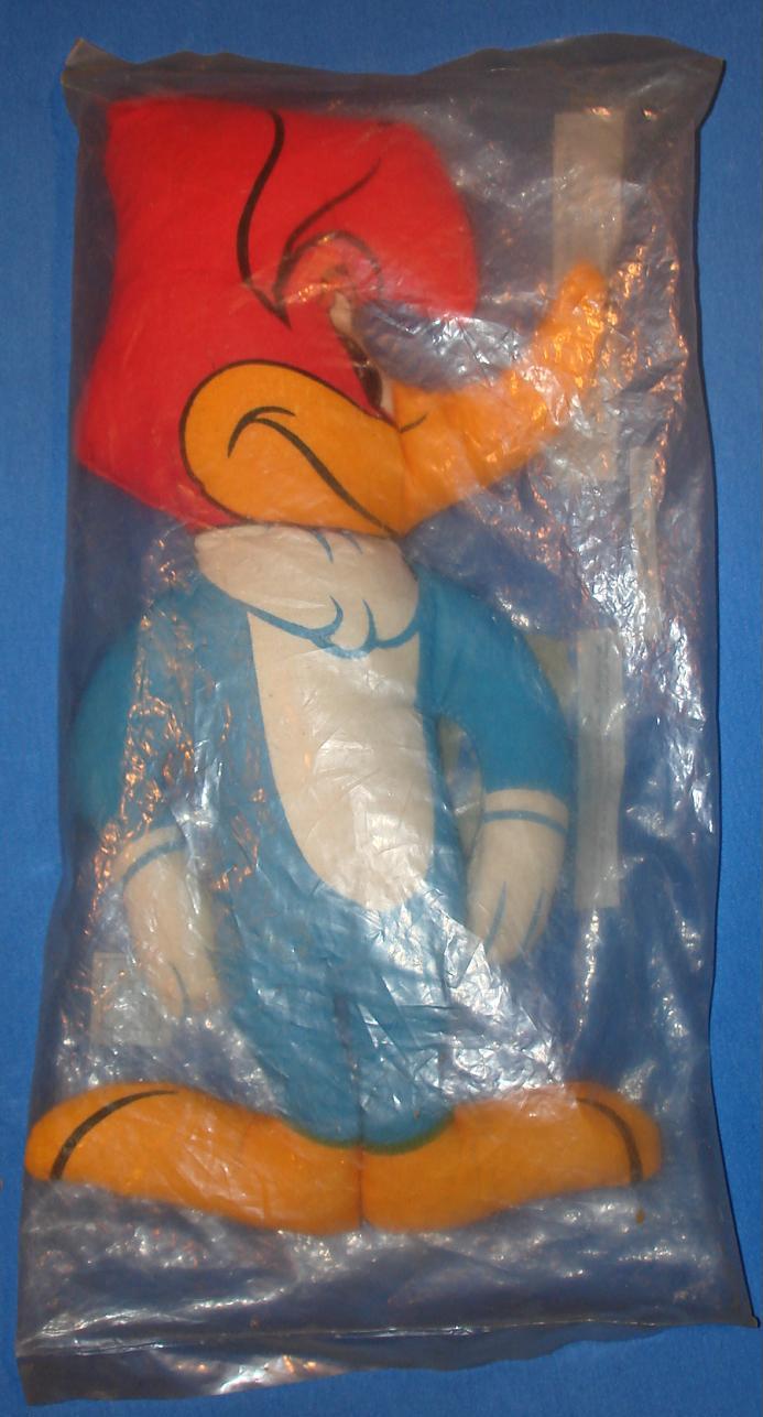 Woody Woodpecker Television Cartoon Character Stuffed Toy Factory Sealed