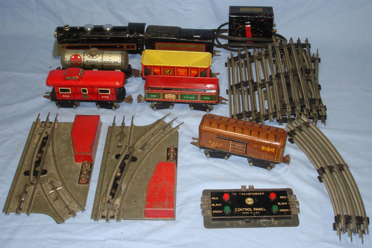 marx streamline electric train