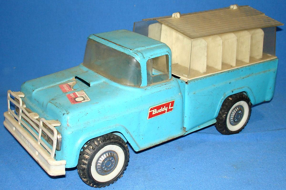 buddy l metal trucks