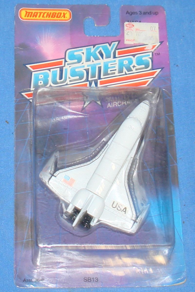 Vintage Matchbox Sky Busters Quality Diecast Aircraft NASA Space Shuttle Plane SB13 Vintage Matchbox Sky Busters Quality Diecast Aircraft NASA Space Shuttle Plane SB13
