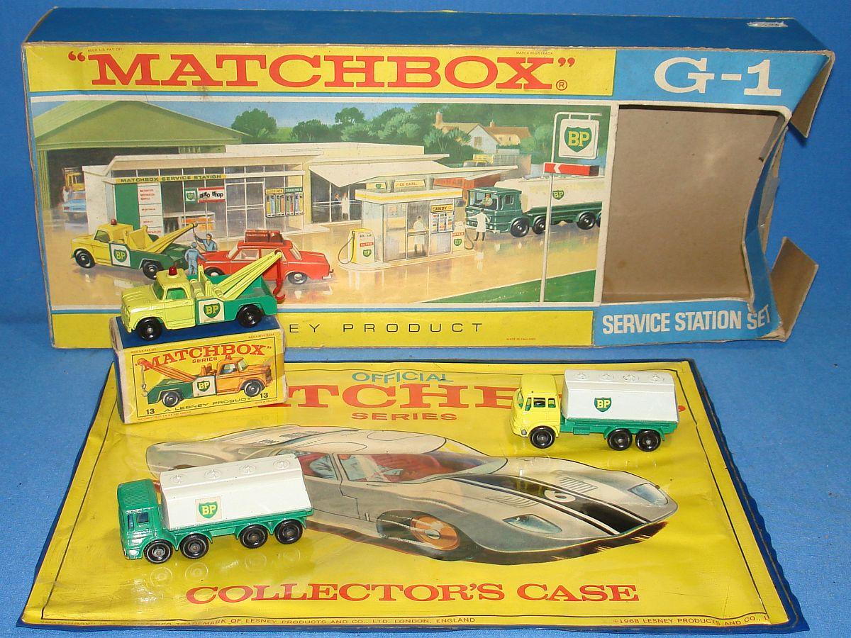 matchbox fuel station