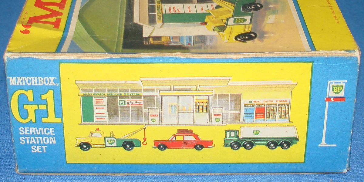matchbox fuel station