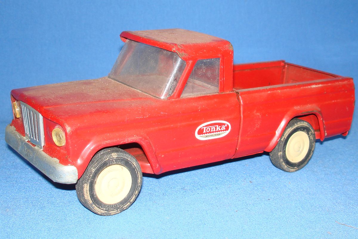 red truck ride on toy