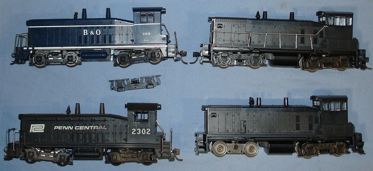 ho gauge model railroading train diesel switchers dummy ho gauge
