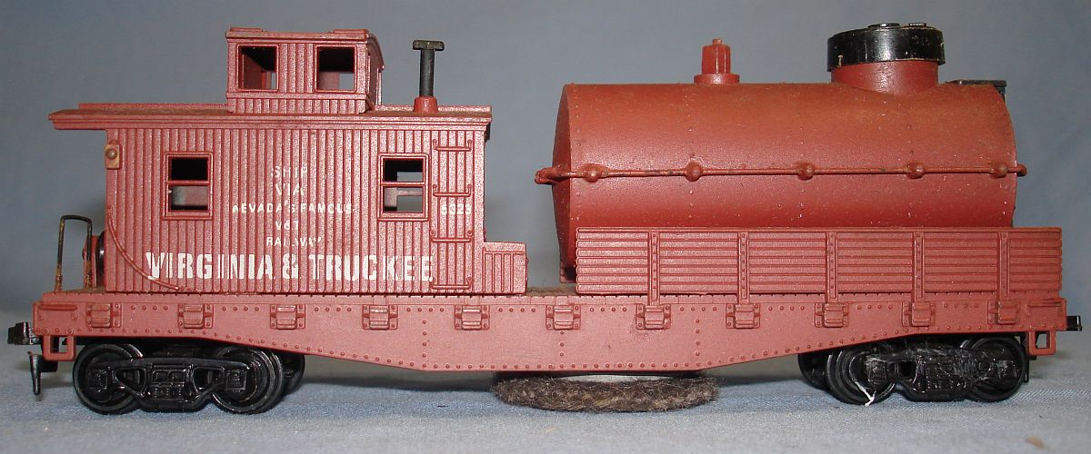 Vintage Life-Like Products Virginia Truckee V&T Railway Track Cleaning Caboose Car #5323