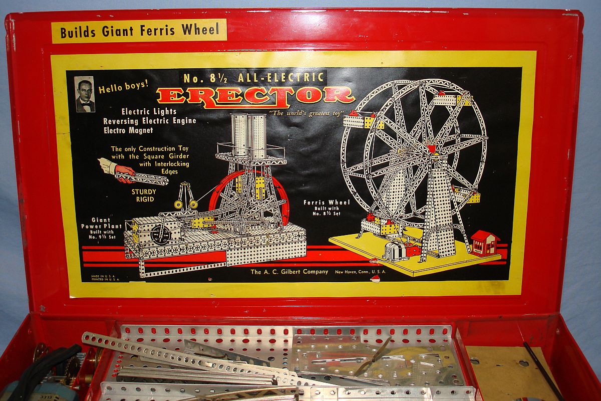 vintage erector sets