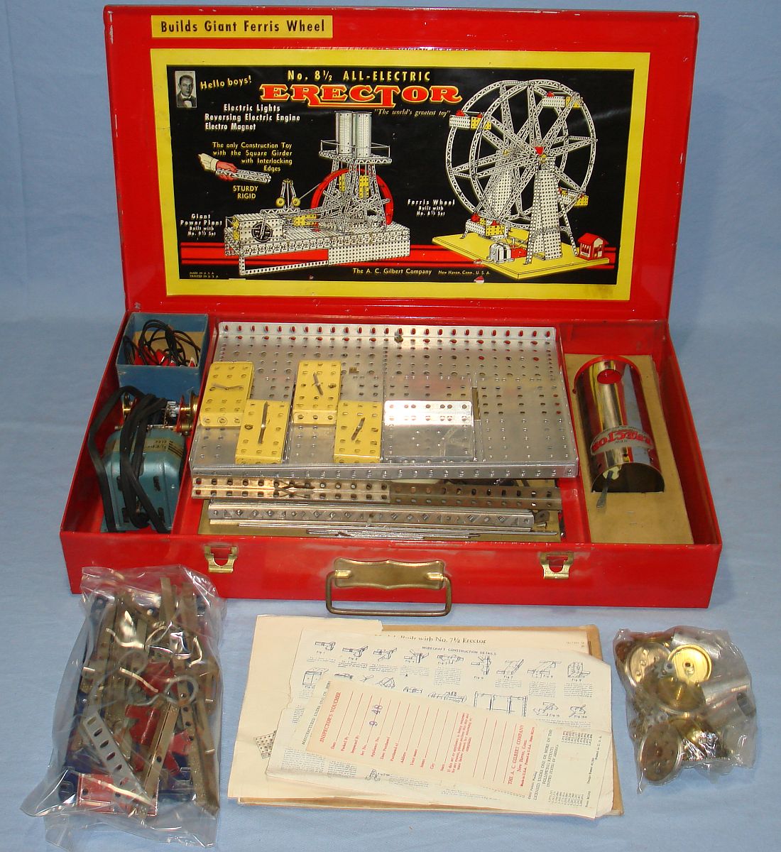 vintage erector set ferris wheel