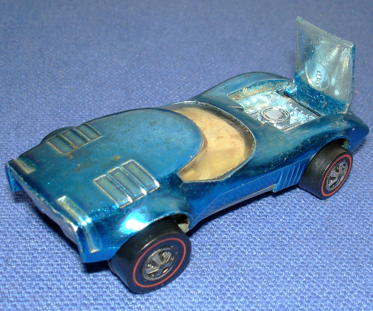 Mattel Hot Wheels Diecast Blue Torero Trunk