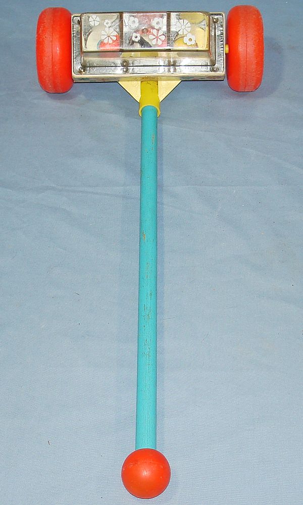 Vintage Fisher Price Toys Happy Hoppers #121 Handle Vintage Fisher Price Toys Happy Hoppers #121 Handle