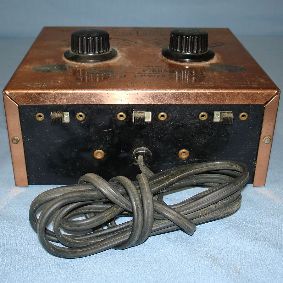 Vintage KF Industries Universal Powermaster HO Train Transformer Model CB250Forward Reverse On Off