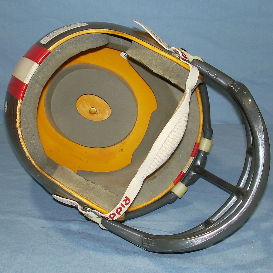 RIDDELL FOOTBALL HELMET SAN FRANCISCO 49ERS NFL TEAM SF LOGO (item 649)