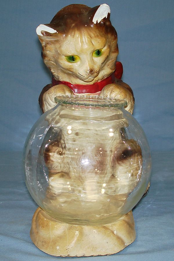 goldfish bowl and cat. Glass Gold Fish Bowl Stand