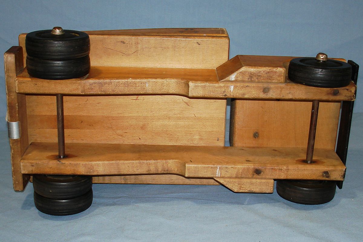 VINTAGE 1960`S COMMUNITY RIFTON NY WOOD TOY TOW TRUCK eBay