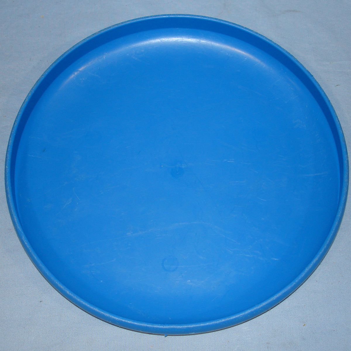 Vintage 1980 Wham-O Frisbee Disk Mexico Blue Yellow Black Rocket Ship