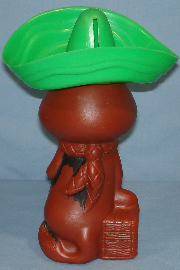 Vintage Hanna Barbera Baba Looey Purex Soaky Toy Bank Coin Slot