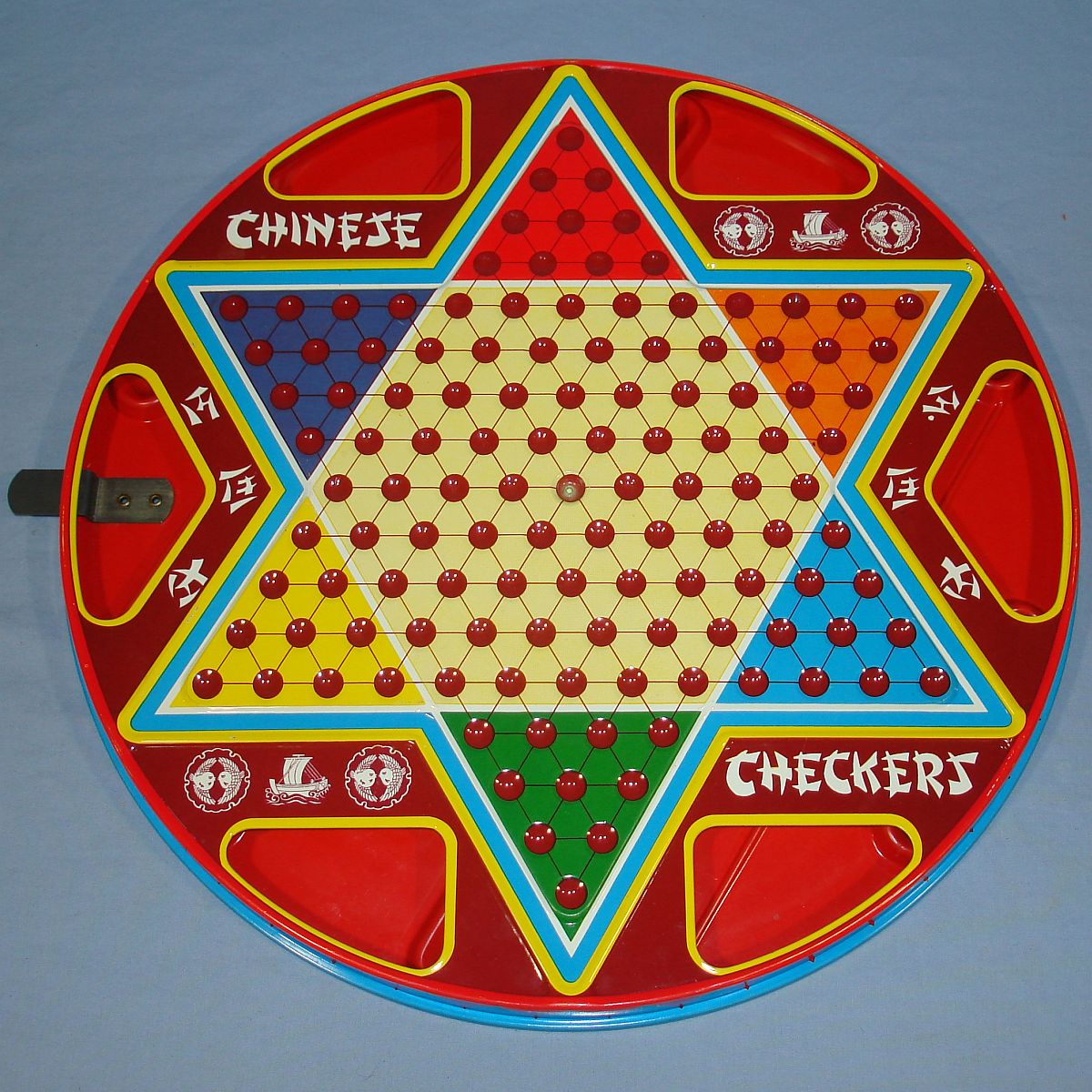 Vintage Ohio Art Chinese & Regular Checkers #538 Front Vintage Ohio Art Chinese & Regular Checkers #538 Front