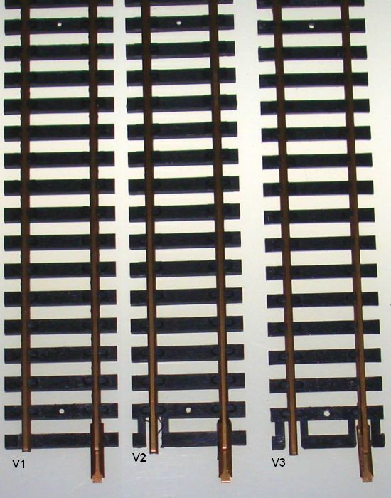 Atlas HO Gauge Model Railroad Train Track Brass Rails Version One V1 Obverse