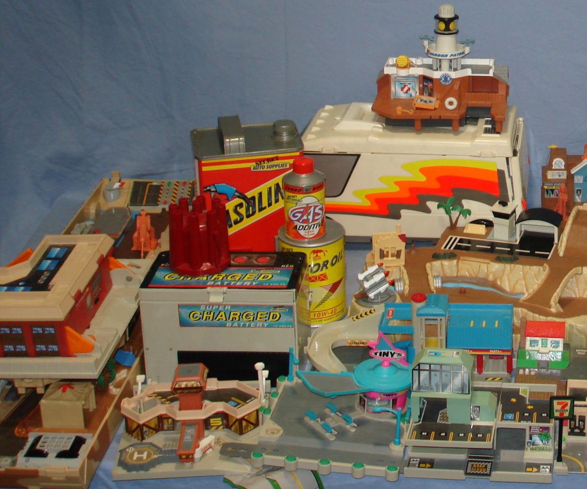 micro machines mini cooper playset