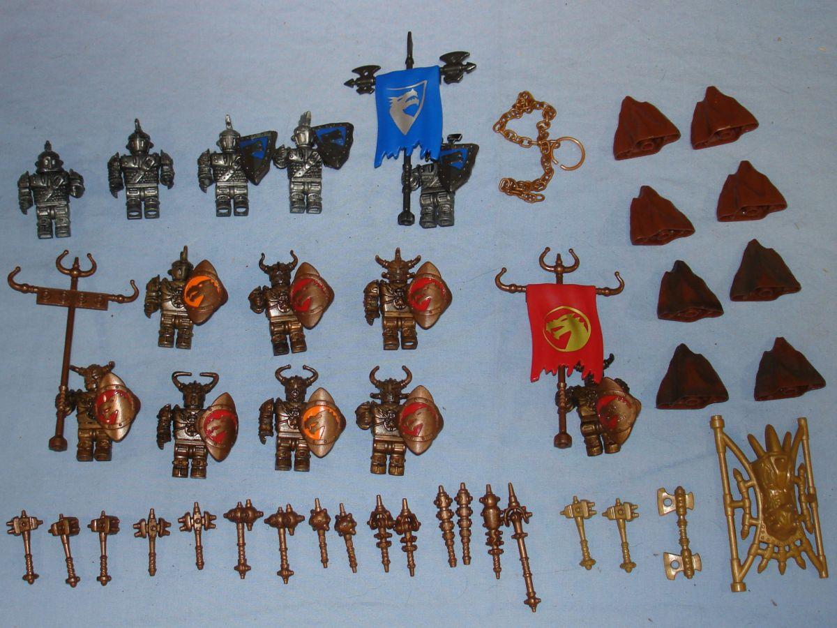 knights and dragons figures