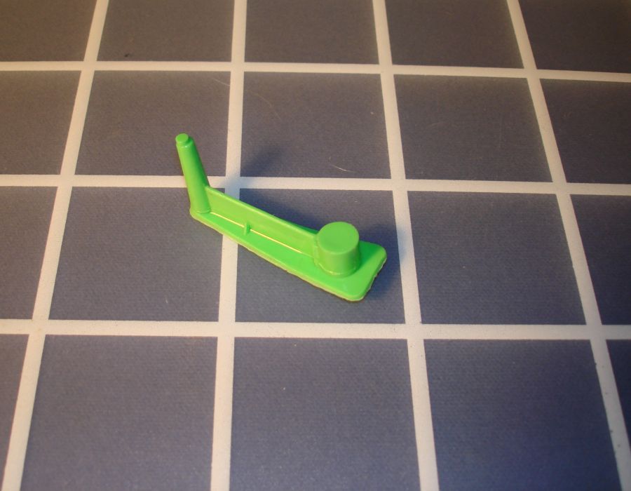 Ideal Mouse Trap Game Piece Green Crank