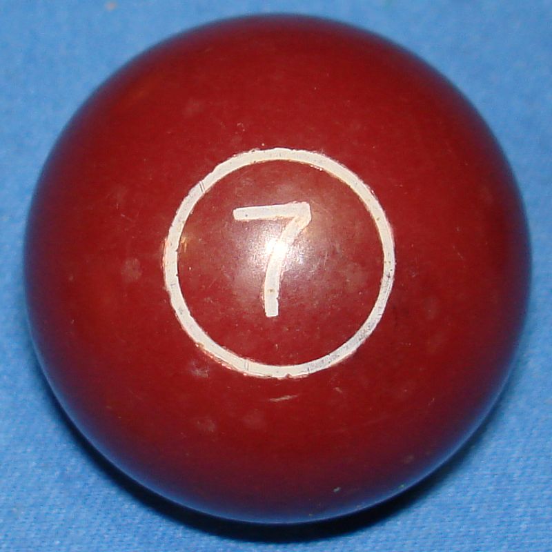 Vintage Aurora Plastics Corporation Skittle Pool Game #5511 Brown Seven 7 Ball Vintage Aurora Plastics Corporation Skittle Pool Game #5511 Brown Seven 7 Ball