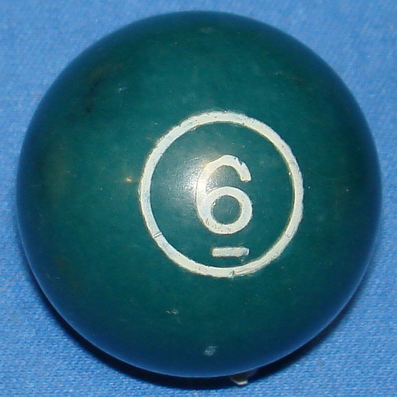 Vintage Aurora Plastics Corporation Skittle Pool Game #5511 Green Six 6 Ball Vintage Aurora Plastics Corporation Skittle Pool Game #5511 Green Six 6 Ball