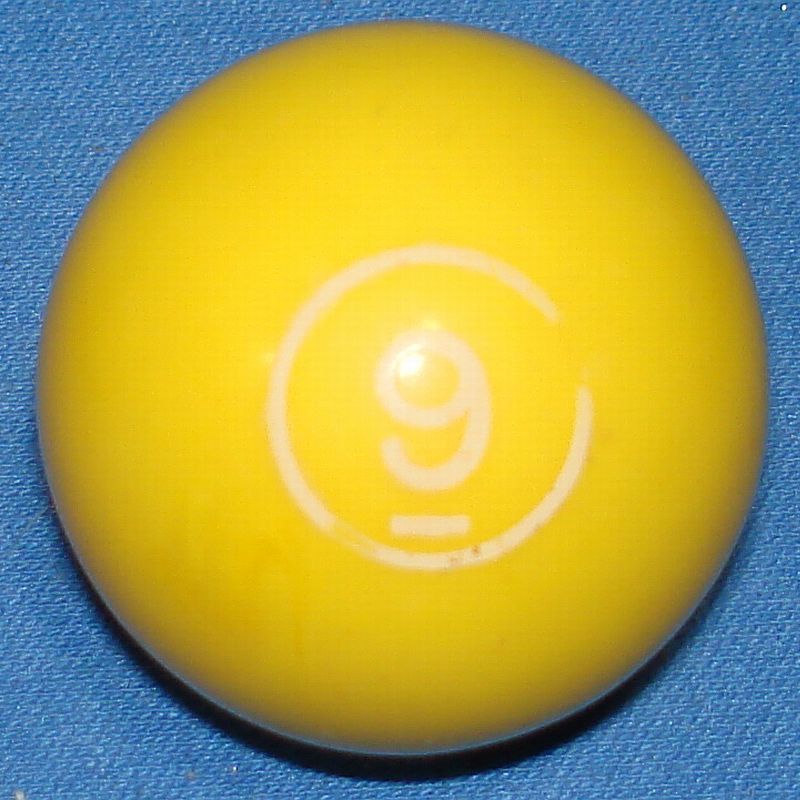 Vintage Aurora Plastics Corporation Skittle Pool Game #5511 Yellow Nine 9 Ball Vintage Aurora Plastics Corporation Skittle Pool Game #5511 Yellow Nine 9 Ball