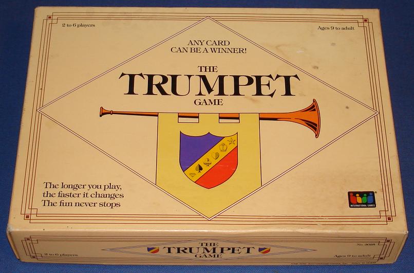 THE TRUMPET BOARD GAME INTERNATIONAL GAMES 1990 VERSION VintageToys