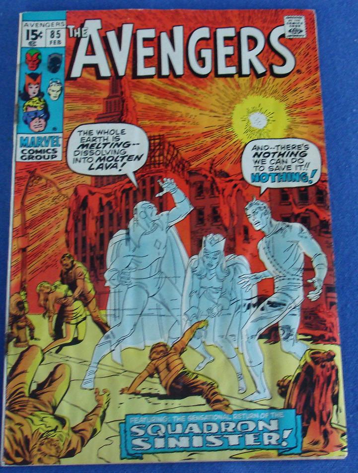 Marvel Comic Books Avengers Issue 85