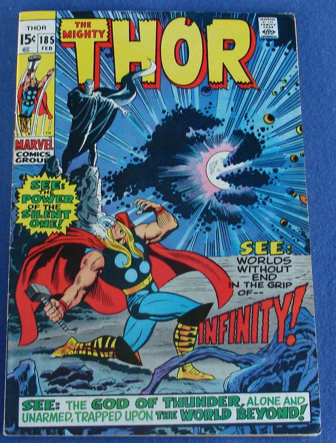 Marvel Comic Books Mighty Thor Issue 185