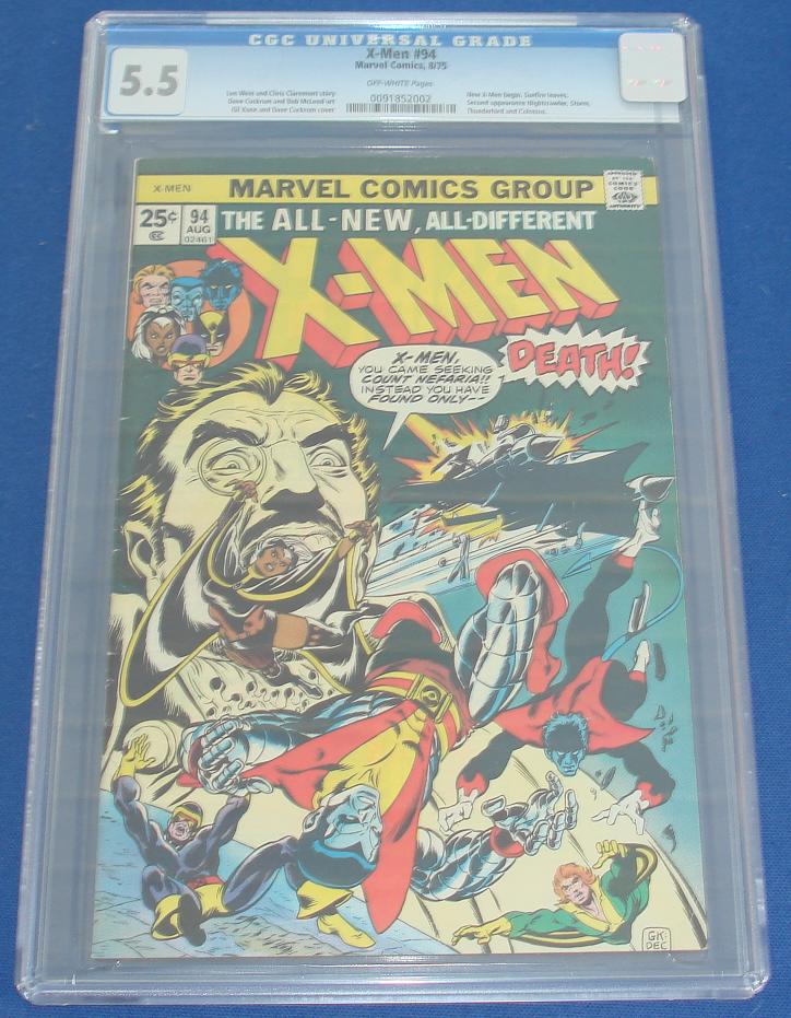 Marvel Comic Books  X-Men Issue 94