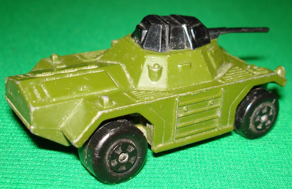 MATCHBOX ROLA MATICS DIECAST ARMY TANK NUMBER 73 WEASEL VintageToys 