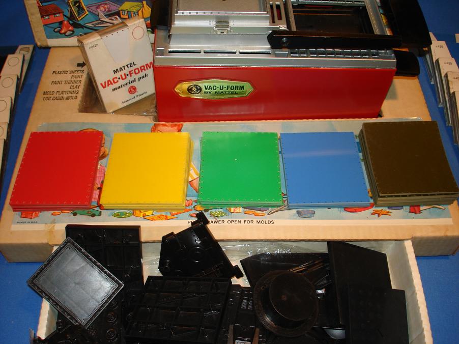 Mattel Vacuform Machine & Molds