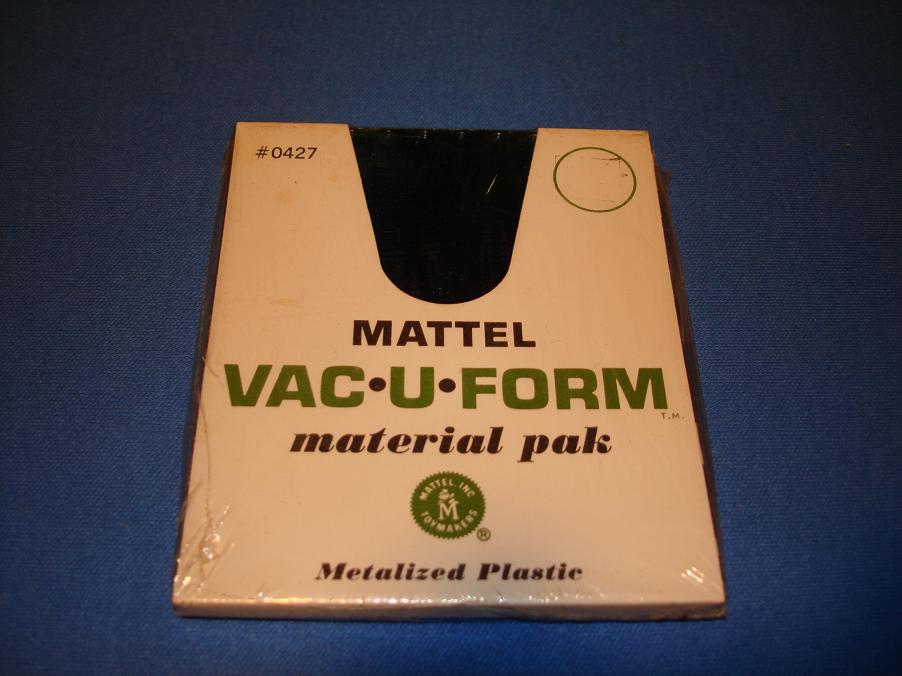 Mattel Vacuform Material Pak #427