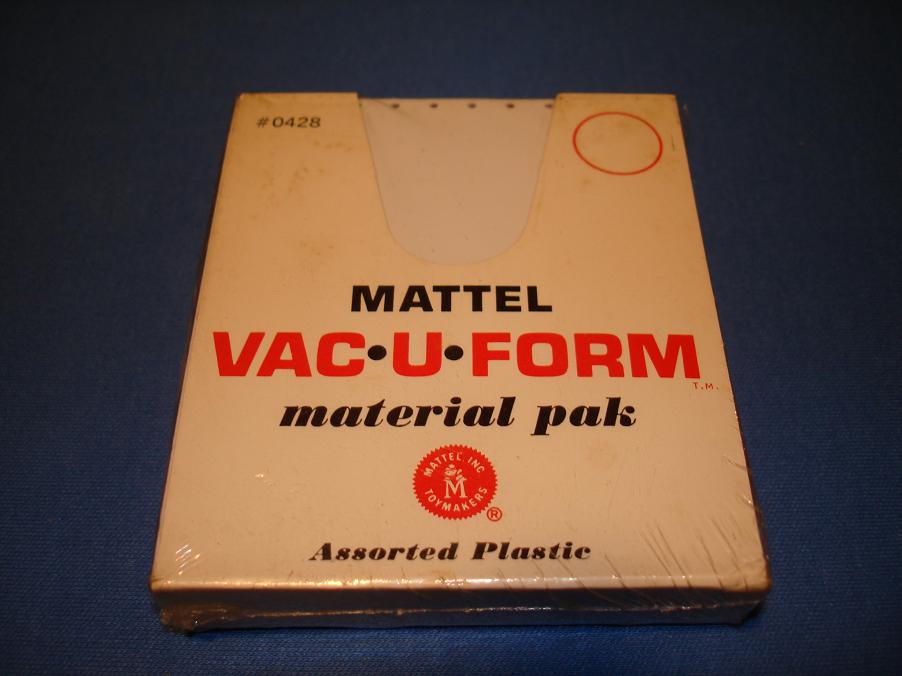 Mattel Vacuform Material Pak #428