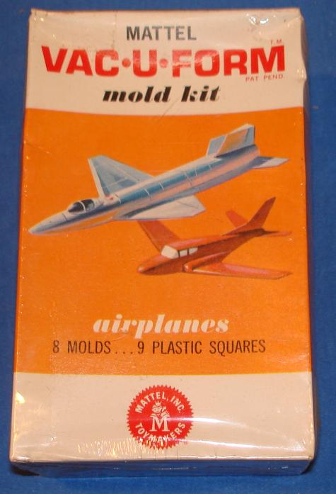 Mattel MIB Vacuform Airplanes Model Kit 431